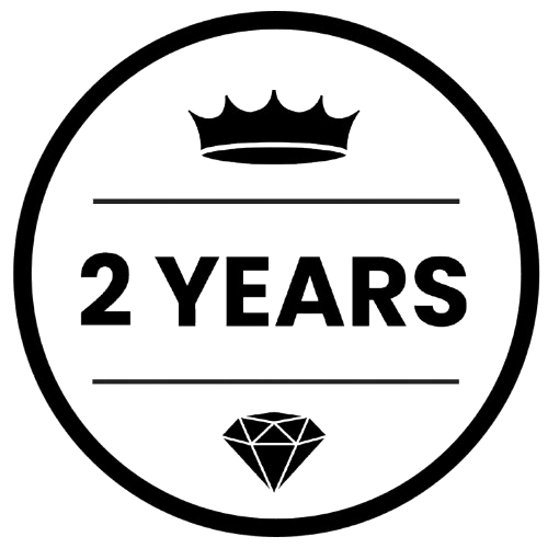 <h4><strong>2 YEARS WARRANTY</strong></h4>