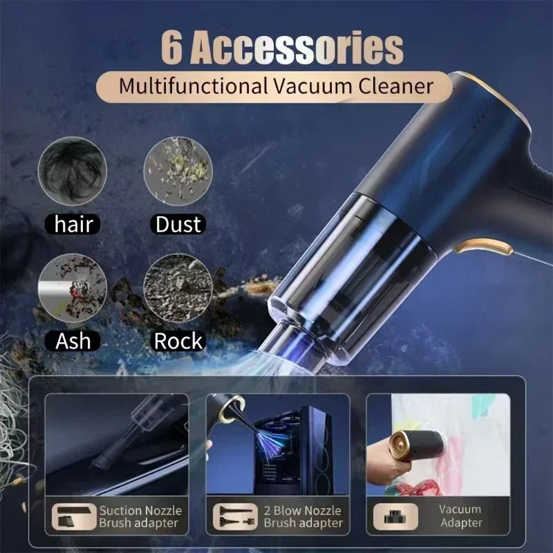 Powerful Cordless Car Vacuum Cleaner™